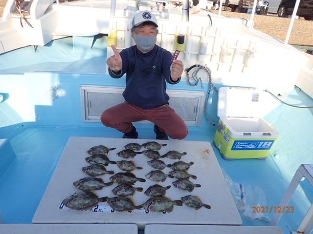 カワハギ釣り in徳島県