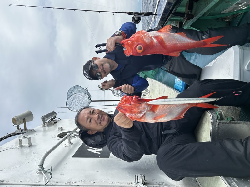 新島沖キンメジギング